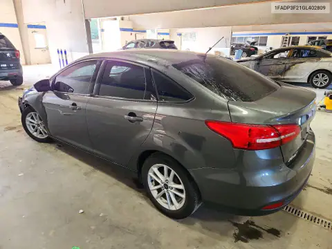 1FADP3F21GL402809 — 2016 Ford Focus, zdjęcie 2 z Copart, Przód