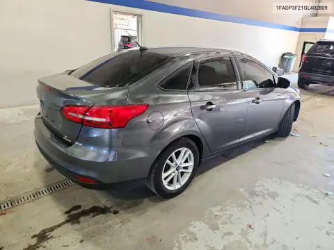 1FADP3F21GL402809 — 2016 Ford Focus, zdjęcie 3 z Copart, Przód