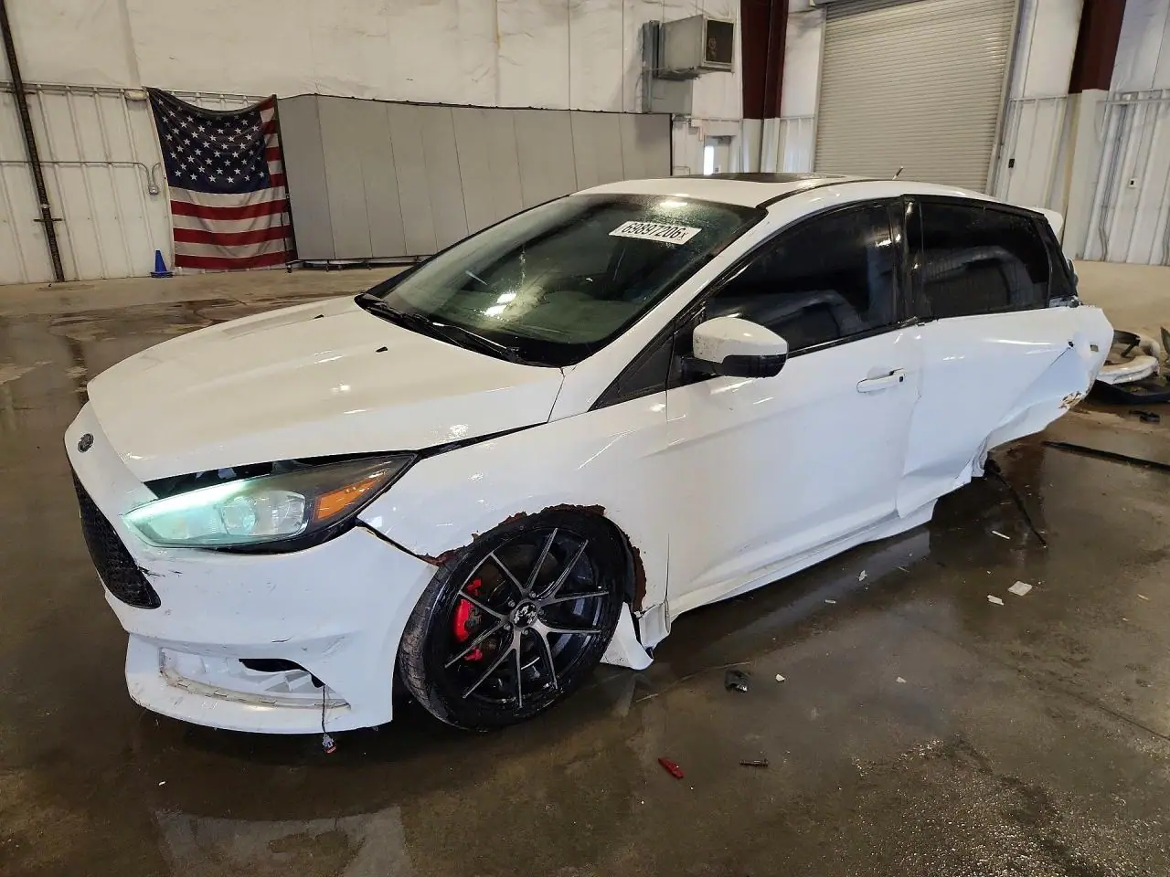 1FADP3L96HL214774 Ford Focus 2017 — Side damage, before-repair photo