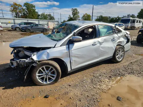 1FADP3F24HL315584 — 2017 Ford Focus, Повреждения со всех сторон, фото до ремонта
