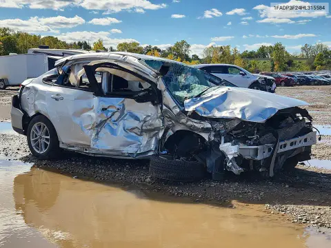 2017 Ford Focus Se VIN 1FADP3F24HL315584 фото 4