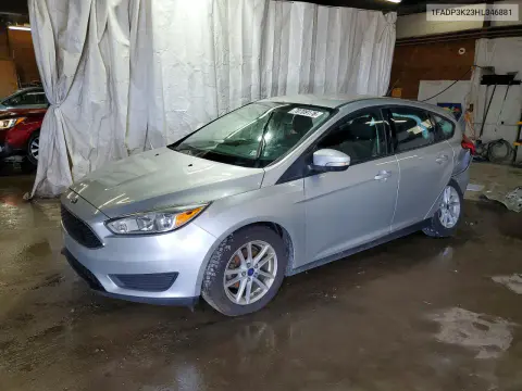 1FADP3K23HL346881 — 2017 Ford Focus, Задняя часть, фото до ремонта