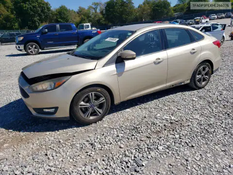 1FADP3FEXHL266076 — 2017 Ford Focus, ПЕРЕДНЯЯ ЧАСТЬ, фото до ремонта