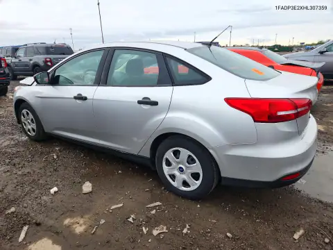 1FADP3E2XHL307359 — 2017 Ford Focus, ფოტო 2, Copart, წინა ნაწილი