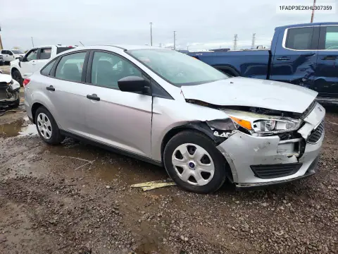 1FADP3E2XHL307359 — 2017 Ford Focus, ფოტო 4, Copart, წინა ნაწილი