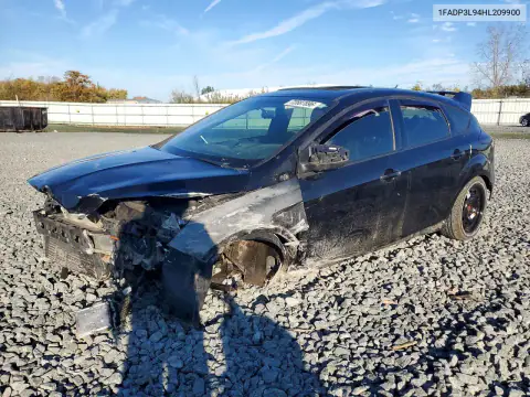 1FADP3L94HL209900 — 2017 Ford Focus, Parte delantera, fotos antes de reparar