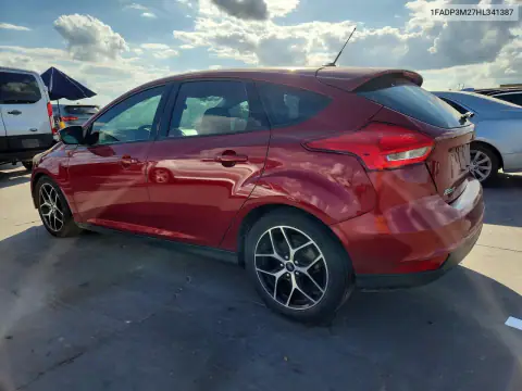 1FADP3M27HL341387 — 2017 Ford Focus, photo 2 from Copart 02.11.2026, Normal wear