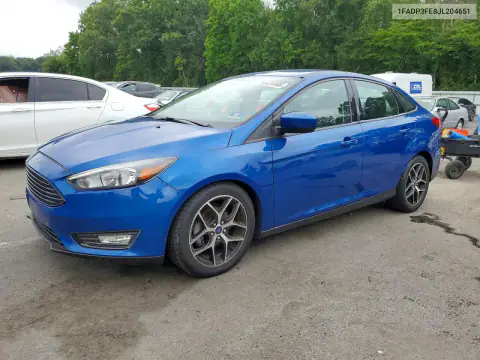 1FADP3FE8JL204651 — 2018 Ford Focus, Front end, before-repair photos