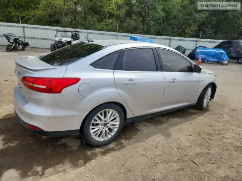 1FADP3J21JL279494 — 2018 Ford Focus, photo 3 from Copart, Front end