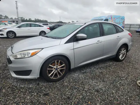 2018 Ford Focus Se VIN 1FADP3F2XJL324439 фото 1