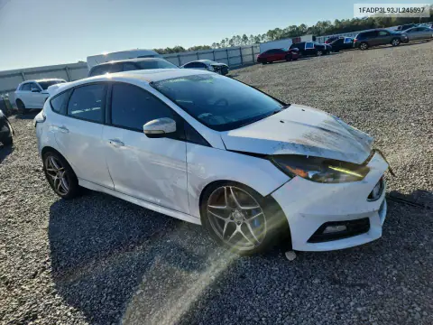 1FADP3L93JL245597 — 2018 Ford Focus, zdjęcie 4 z Copart, Przód