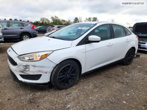 1FADP3F27JL327721 — 2018 Ford Focus, Передня частина, фото до ремонту