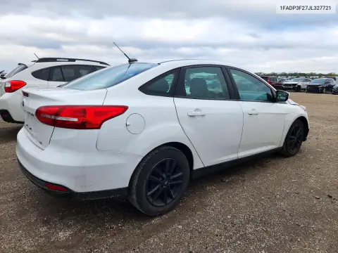 1FADP3F27JL327721 — 2018 Ford Focus, photo 3 from Copart, Front end