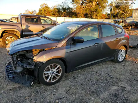 1FADP3K27JL329894 — 2018 Ford Focus, Przód, zdjęć przed naprawą