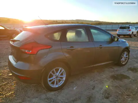 1FADP3K27JL329894 — 2018 Ford Focus, zdjęcie 3 z Copart, Przód