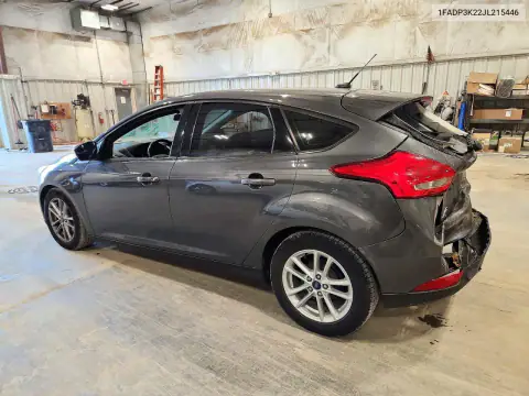1FADP3K22JL215446 — 2018 Ford Focus, zdjęcie 2 z Copart, Tył