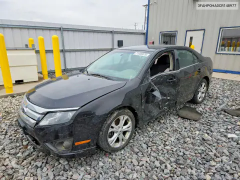 2012 Ford Fusion Se VIN 3FAHP0HA0CR148977 фото 1