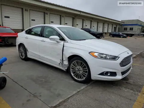 2013 Ford Fusion Se VIN 3FA6P0HR7DR252302 фото 4