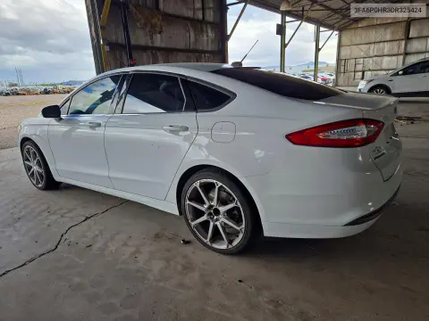 2013 Ford Fusion Se VIN 3FA6P0HR3DR325424 фото 2