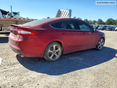 3FA6P0HR0DR138562 — 2013 Ford Fusion, photo 3 from Copart 22.10.2026, Mechanical damage