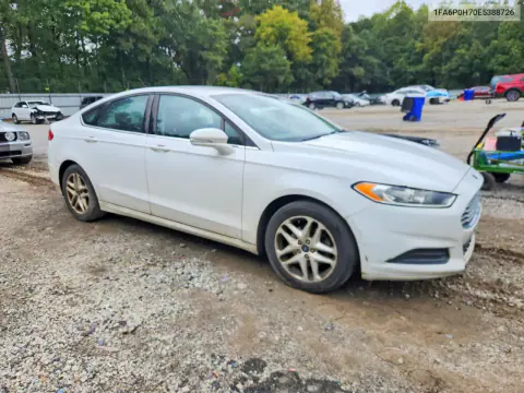 2014 Ford Fusion Se VIN 1FA6P0H70E5388726 фото 4