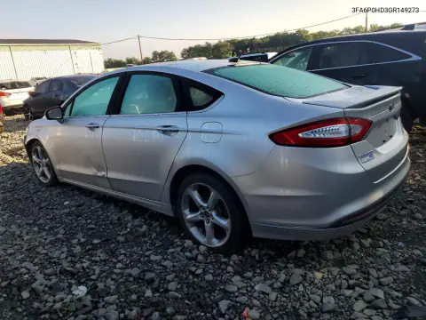 3FA6P0HD3GR149273 — 2016 Ford Fusion, photo 2 from Copart, All-over damage