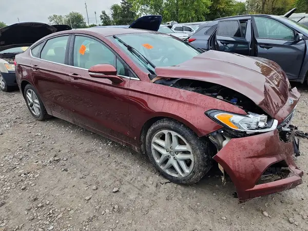 3FA6P0H74GR201844 — 2016 Ford Fusion, photo 4 from Copart, Front end