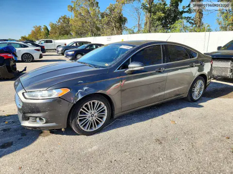 3FA6P0T96GR213230 — 2016 Ford Fusion, Передняя часть, фото до ремонта