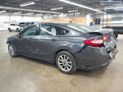 2016 Ford Fusion Se VIN 3FA6P0H76GR132817 фото 2