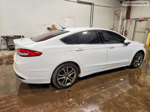 2017 Ford Fusion Se VIN 3FA6P0HD3HR401749 фото 3