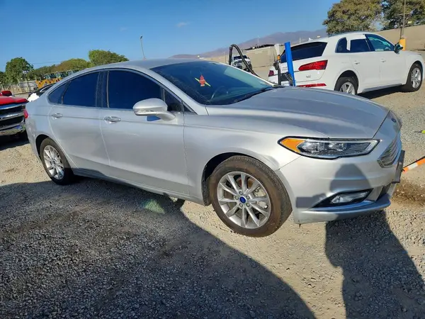 3FA6P0HDXHR356177 — 2017 Ford Fusion, photo 4 from Copart, Front end