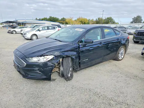 3FA6P0LU0HR408861 — 2017 Ford Fusion, წინა ნაწილი (Front End), ფოტოები შეკეთებამდე