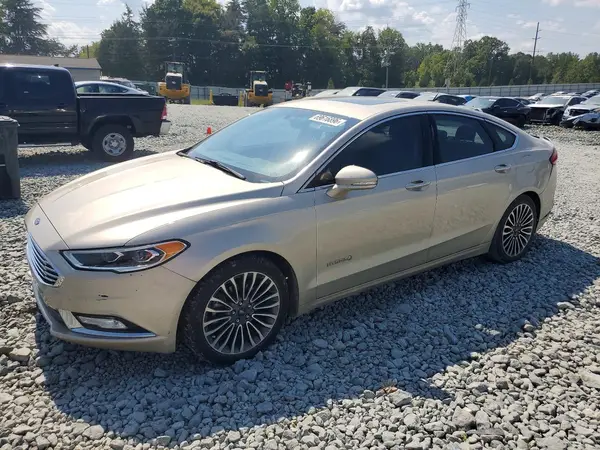 3FA6P0LU3HR226507 Ford Fusion 2017 — Rear end damage, before-repair photo