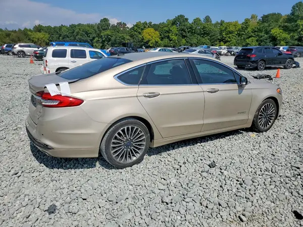 3FA6P0LU3HR226507 — 2017 Ford Fusion, photo 3 from Copart, Rear end