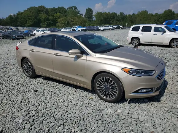 3FA6P0LU3HR226507 — 2017 Ford Fusion, photo 4 from Copart, Rear end