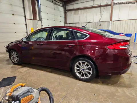3FA6P0HD4HR308545 — 2017 Ford Fusion, ფოტო 2, Copart 27.10.2026, წინა ნაწილი
