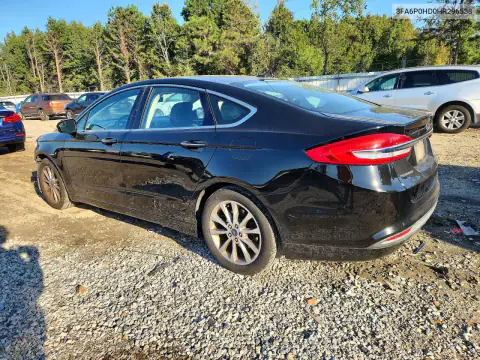 3FA6P0HD0HR296538 — 2017 Ford Fusion, photo 2 from Copart, Front end