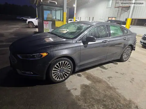 3FA6P0T95HR390868 — 2017 Ford Fusion, Tył, zdjęć przed naprawą