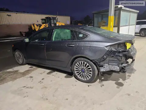 3FA6P0T95HR390868 — 2017 Ford Fusion, zdjęcie 2 z Copart, Tył