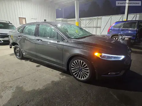 3FA6P0T95HR390868 — 2017 Ford Fusion, zdjęcie 4 z Copart, Tył