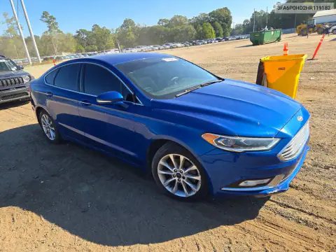 3FA6P0HD2HR119182 — 2017 Ford Fusion, фото 4 з Copart, Незначні вм’ятини й подряпини