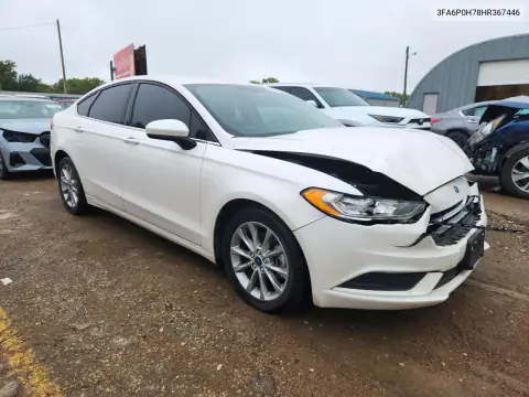 3FA6P0H78HR367446 — 2017 Ford Fusion, zdjęcie 4 z Copart, Przód
