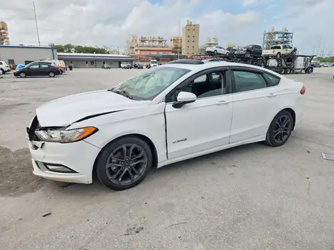 2018 FORD FUSION VIN 3FA6P0LU8JR116378 фото 1
