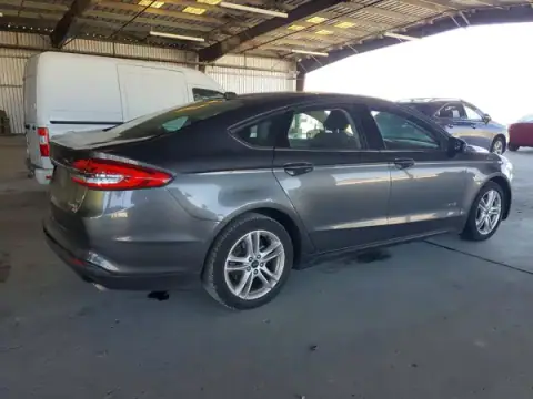 3FA6P0LU4JR139897 — 2018 Ford Fusion, photo 3 from Copart, Rear end