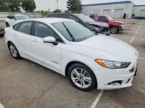 3FA6P0LUXJR268114 — 2018 Ford Fusion, photo 4 from Copart, Side