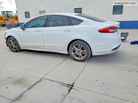 2018 Ford Fusion Se VIN 3FA6P0H78JR112284 фото 2