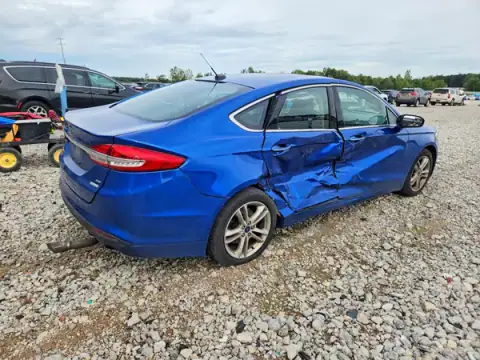 3FA6P0HD5JR190916 — 2018 Ford Fusion, photo 3 from Copart, Side