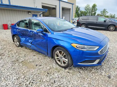 3FA6P0HD5JR190916 — 2018 Ford Fusion, photo 4 from Copart, Side