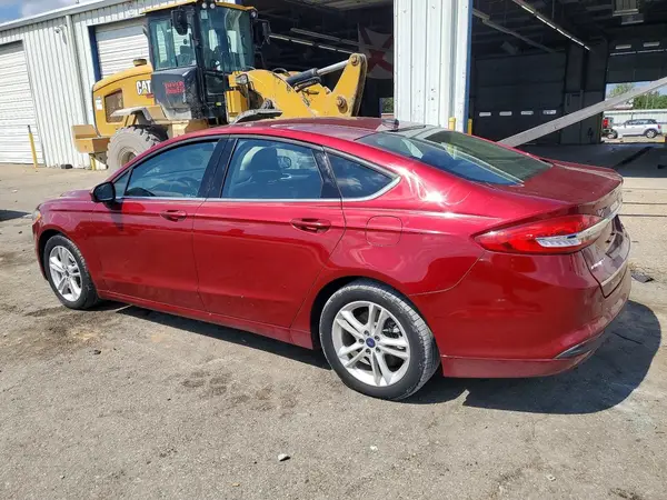 3FA6P0HD2JR195622 — 2018 Ford Fusion, photo 2 from Copart, Normal wear