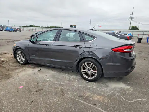 2018 FORD FUSION VIN 3FA6P0LU4JR141326 фото 2